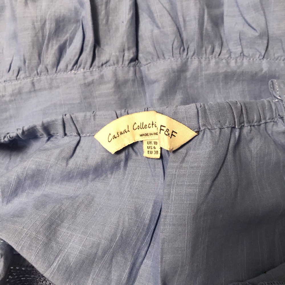 F&F Light Blue Casual Blouse